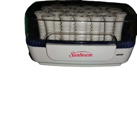 Sunbeam Hot Rollers SureSetter20 Curlers SBPC70 No Clips TESTED &‎ WORKS Pageant - Picture 1 of 7